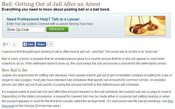 Getting out of Jail