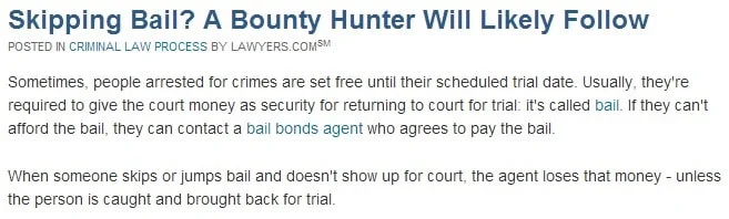 Skipping Bail